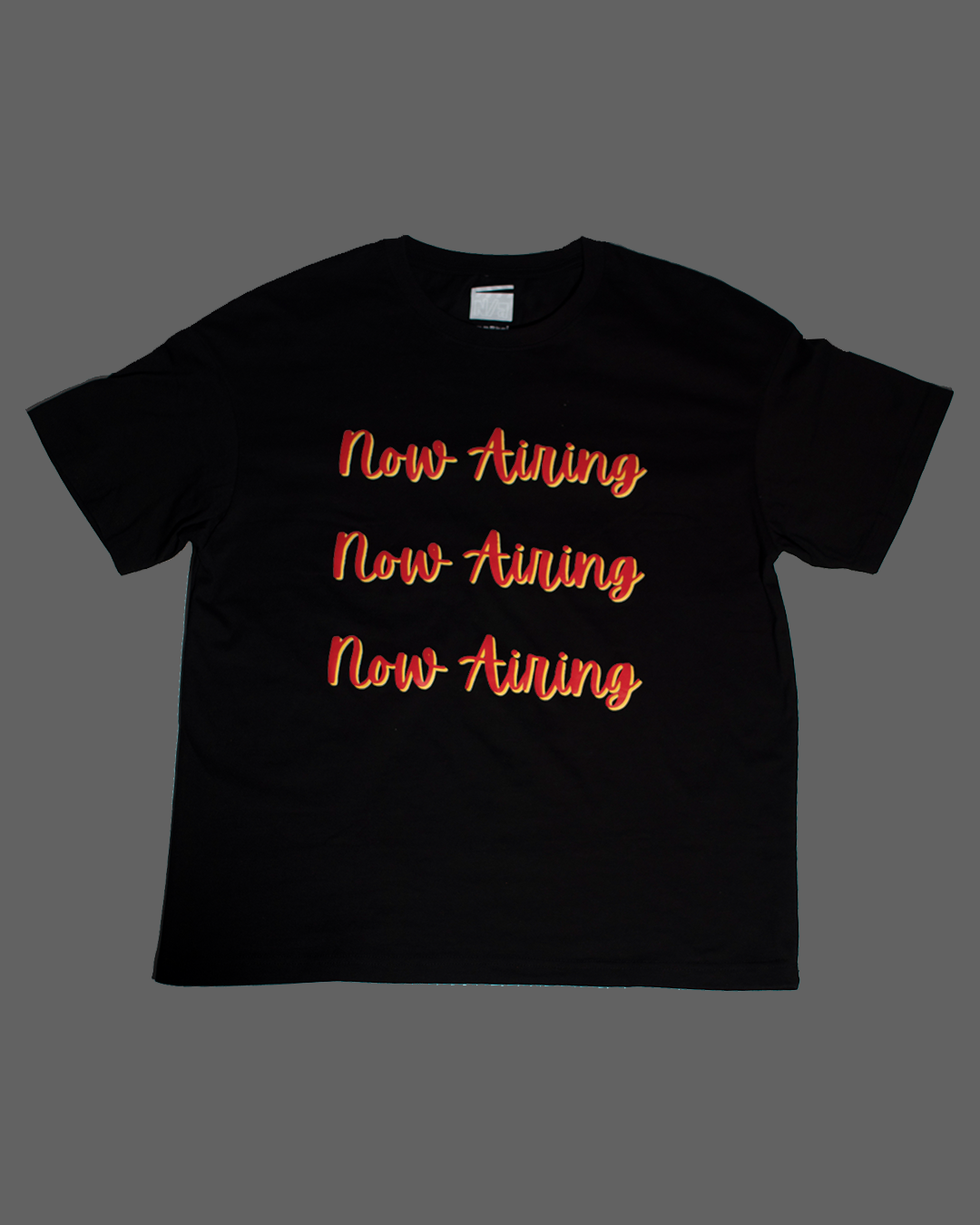 Now Airing “Triple Exclusive” Tee in Black